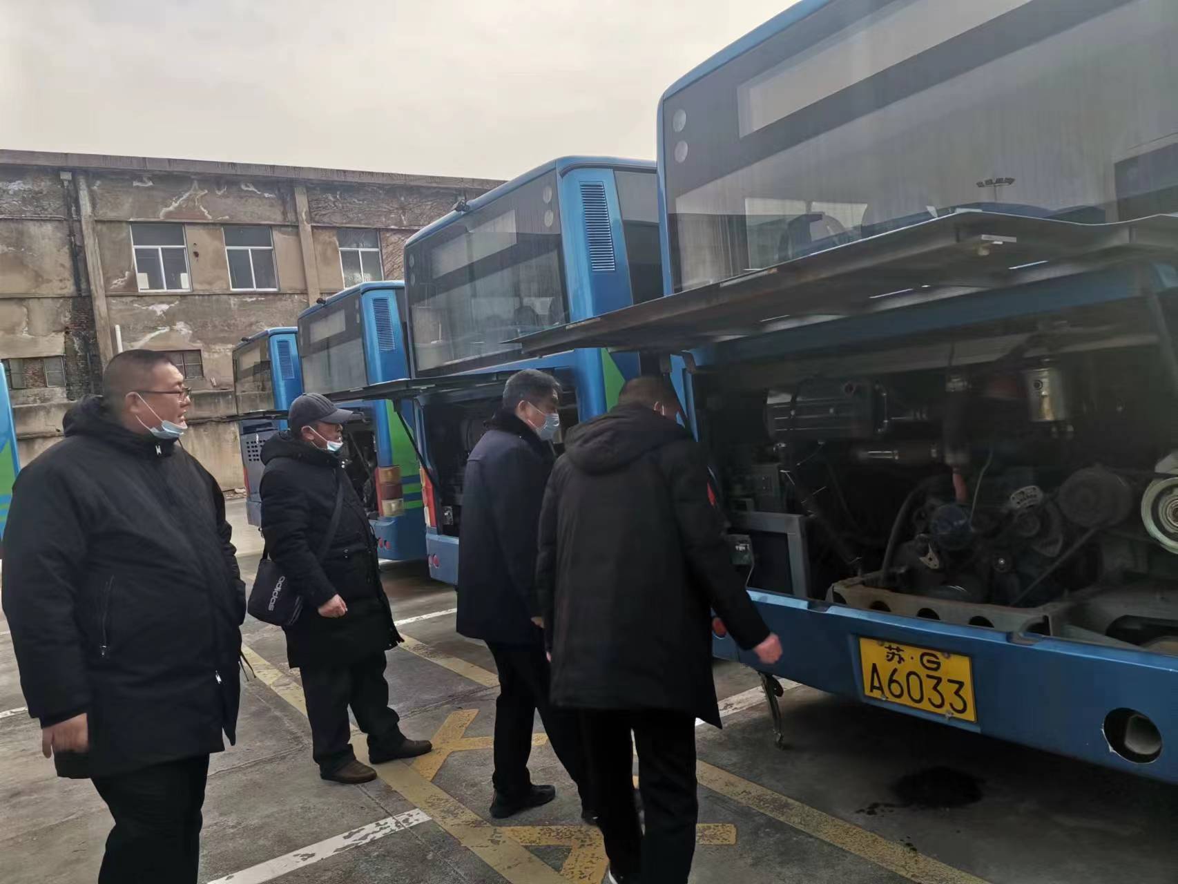 公交集團公交事業(yè)一部多舉措保障車輛技術(shù)狀況 確保春運車輛有序運營
