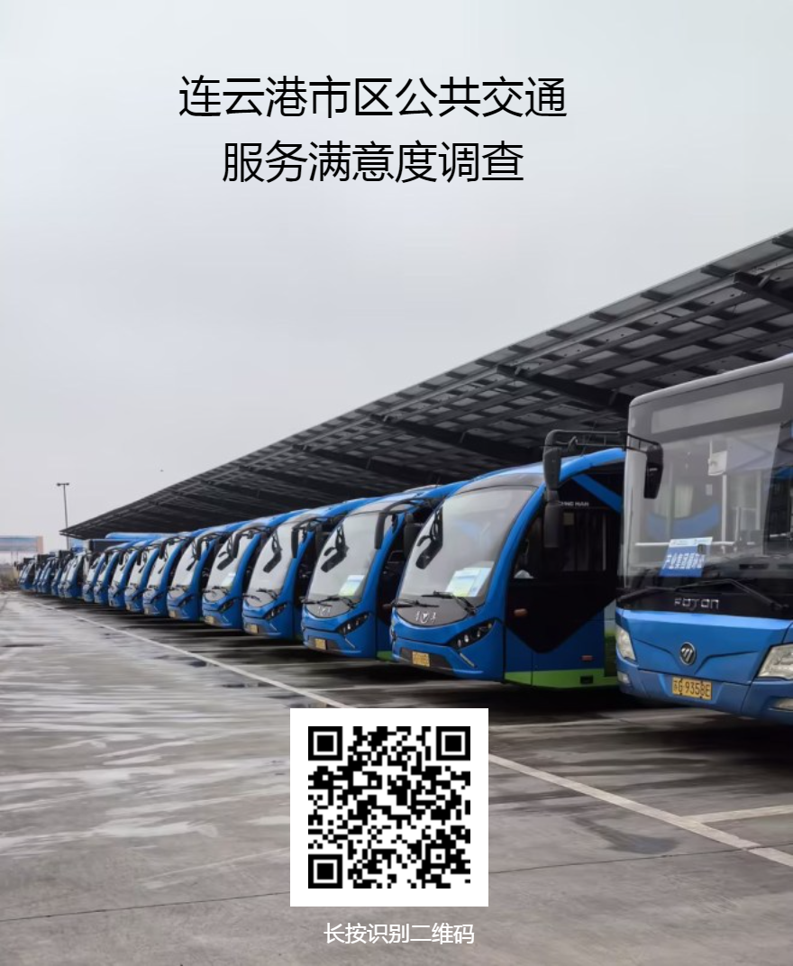 2023年連云港市區(qū)公共交通服務滿意度調(diào)查